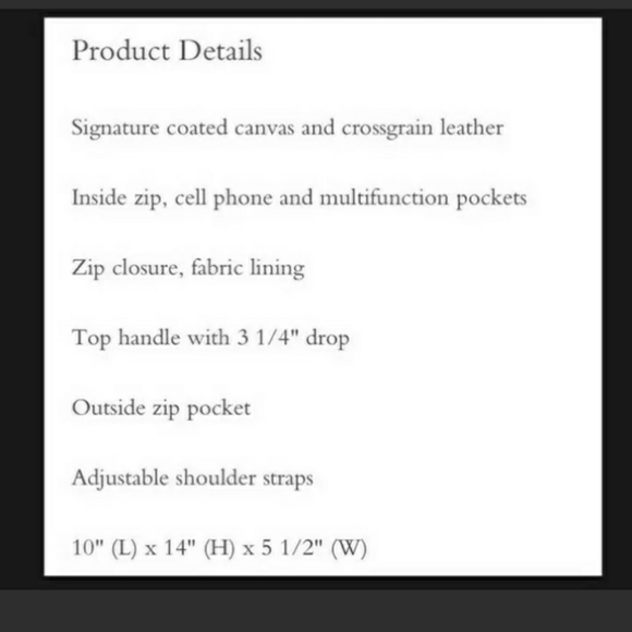 COACH BACKPACK SIGNATURE CANVAS TAN BAG GOLD KHAKI BLACK - Picture 10 of 10